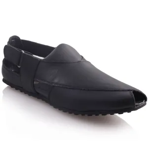 Mens Leather Fedro Buckled Summer Sandals Union Boa Flat Shoes