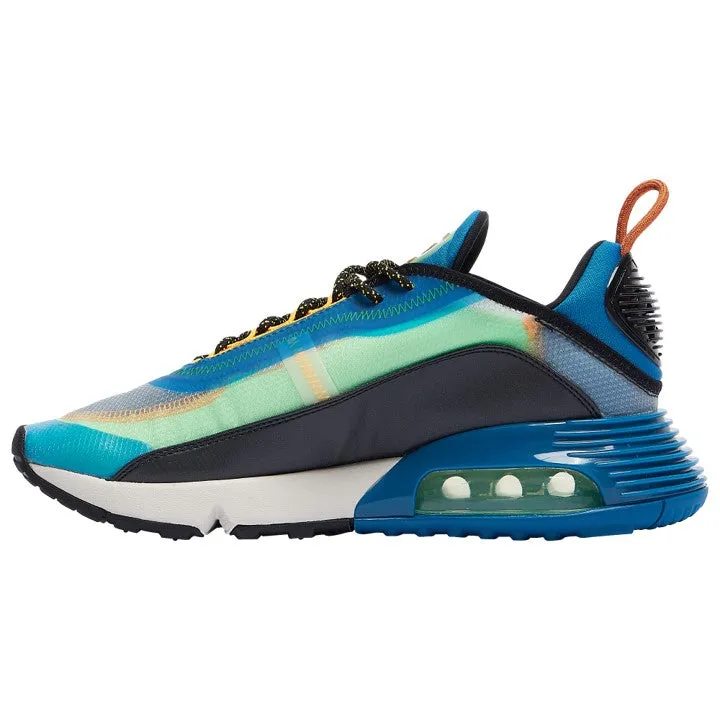 Men's Nike Air Max 2090 Running Shoes, CZ7867 300 Multi Sizes Green Abyss/Starfish/Illusion Green Sale Asics Shoes