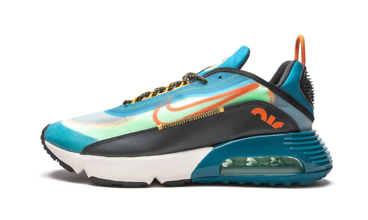 Netball Asics Shoes Men's Nike Air Max 2090 Running Shoes, CZ7867 300 Multi Sizes Green Abyss/Starfish/Illusion Green