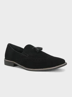 Grey Flat Pointed Shoes Mens "TIPATHI" Formal  Rounded Toe Formal