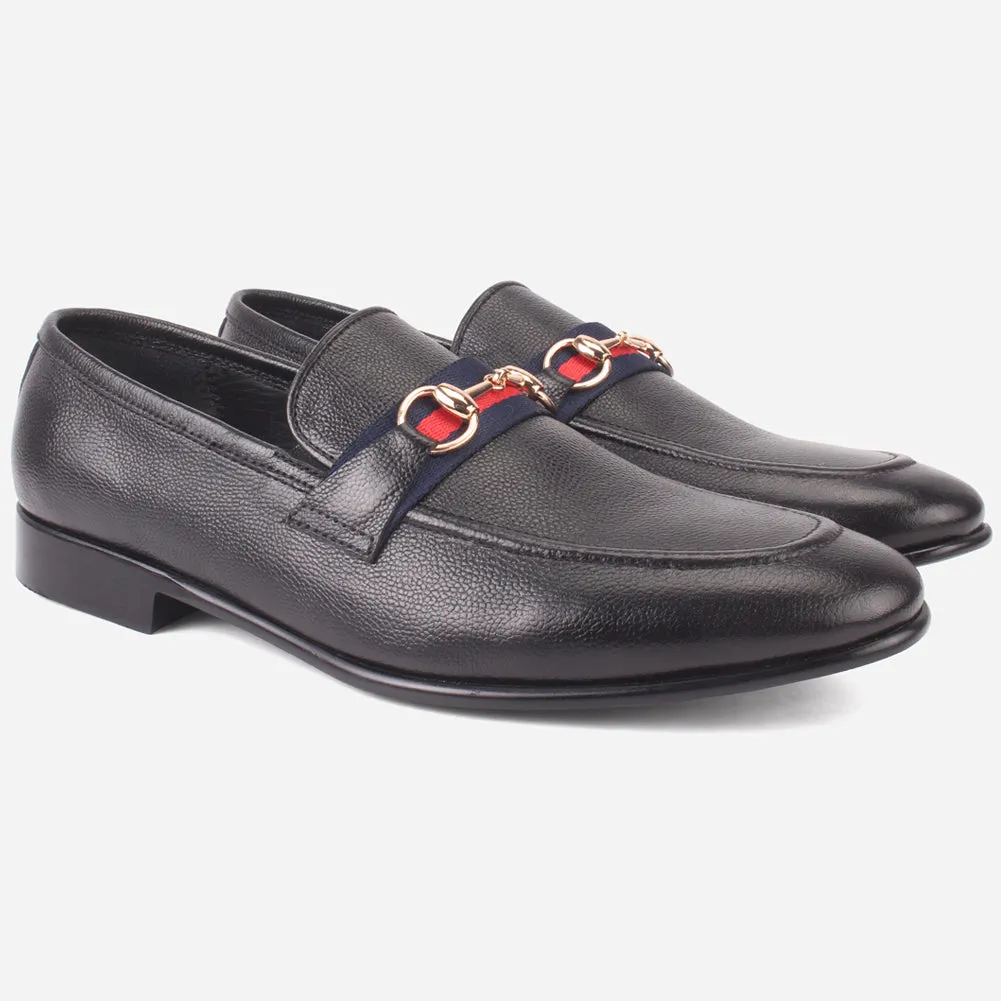 Leather Peep Toe Shoes Men's "XEROX" Formal Leather Dress Shoes