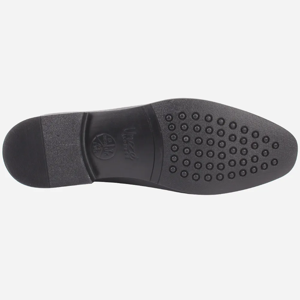 Men's "XEROX" Formal Leather Dress Shoes Suede Ballet Flats Shoes