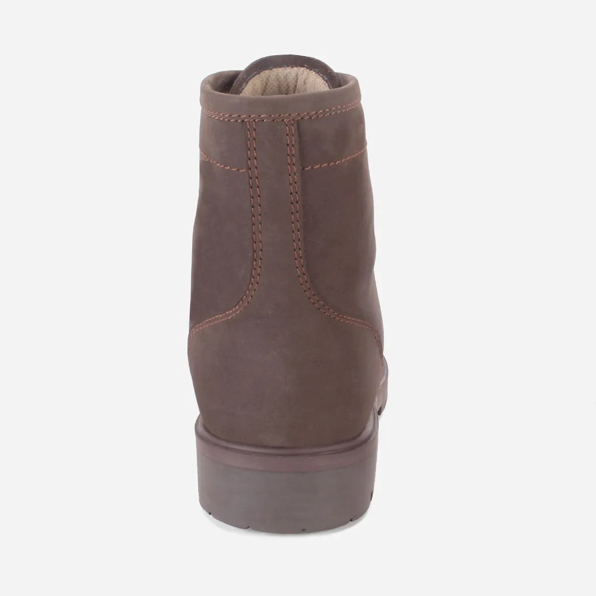 Mens "ZOROIAN" Lace Up Leather Nubuck Ankle Boots Sparkle Flat Shoes