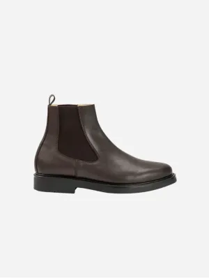 Men's Vegan Leather Chelsea Boots | Brown Different Styles Of Cowboy Boots