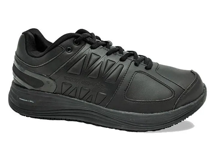 Mens Wide Fit I-Runner Pro Leather Trainers Flat Powerlifting Shoes