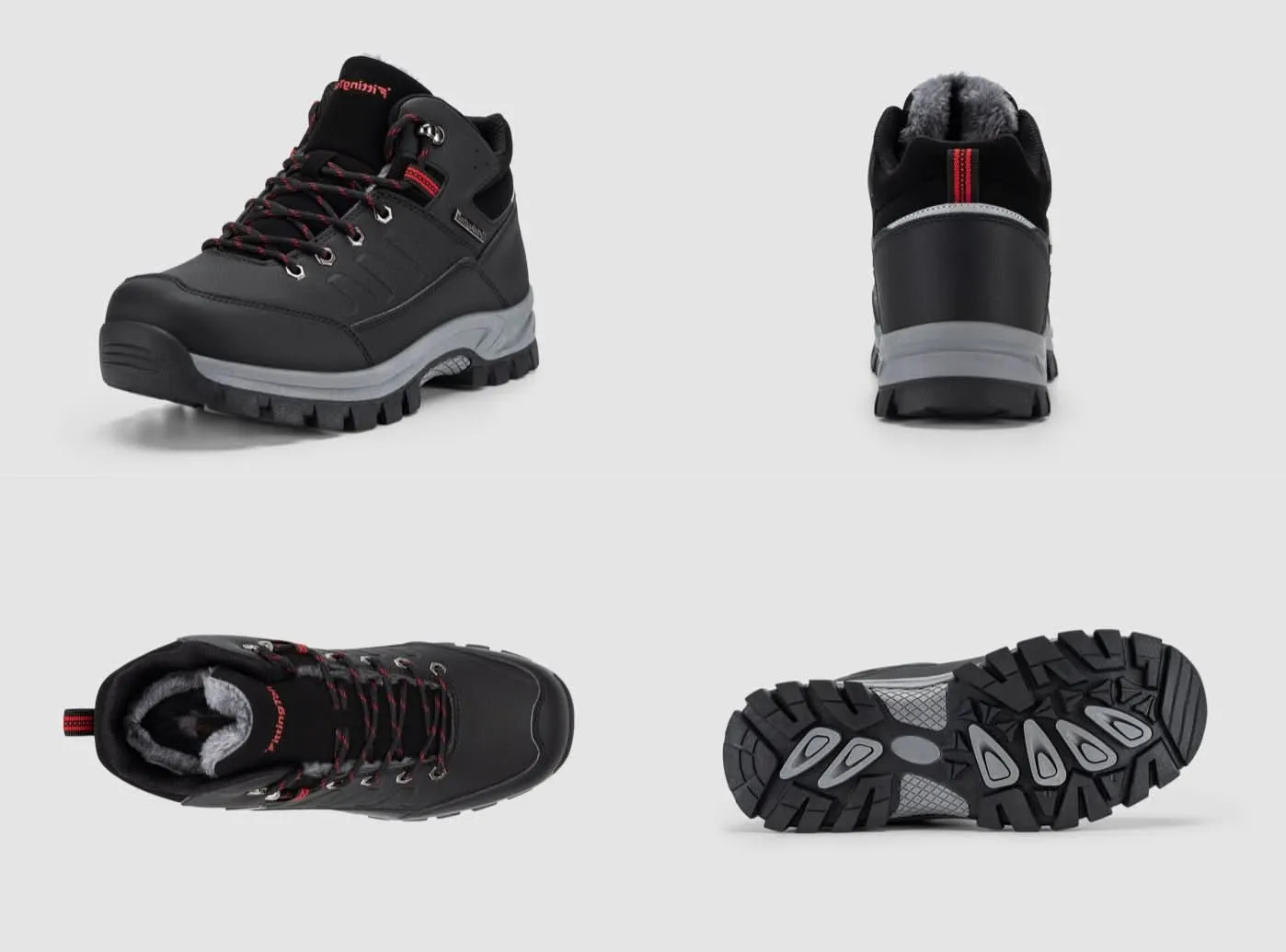 Best Orthotic Shoes For Flat Feet Men's WolfWalk Winter Boots V4