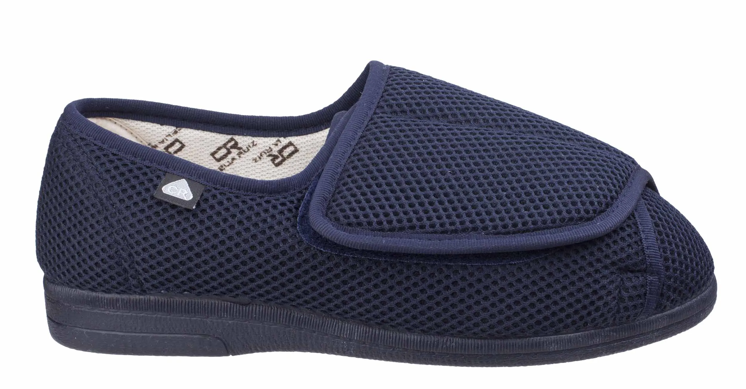 Mirak Celia Ruiz 300 Mens Extra Wide Touch Fastening Canvas Shoe Aerosole Slippers