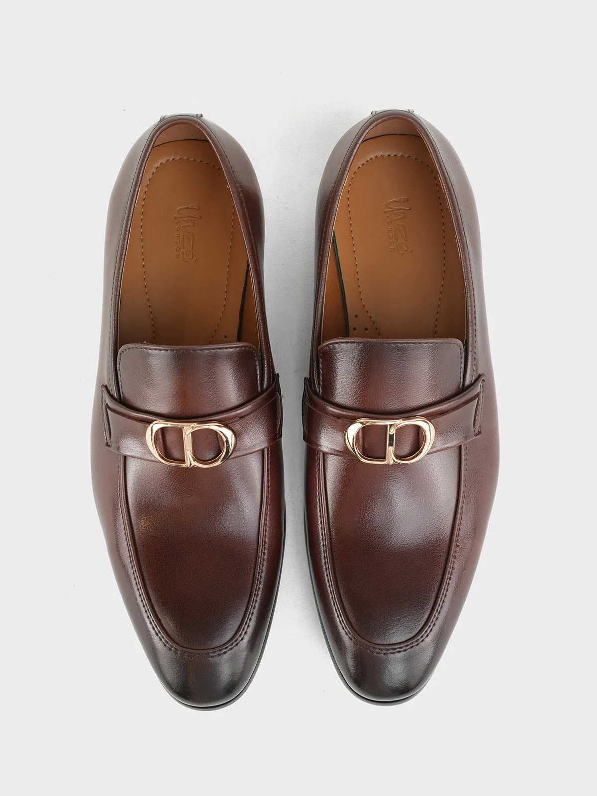 Flat Track Steel Shoe For Sale Mens "AUCOIN" Slip On Dress Formals