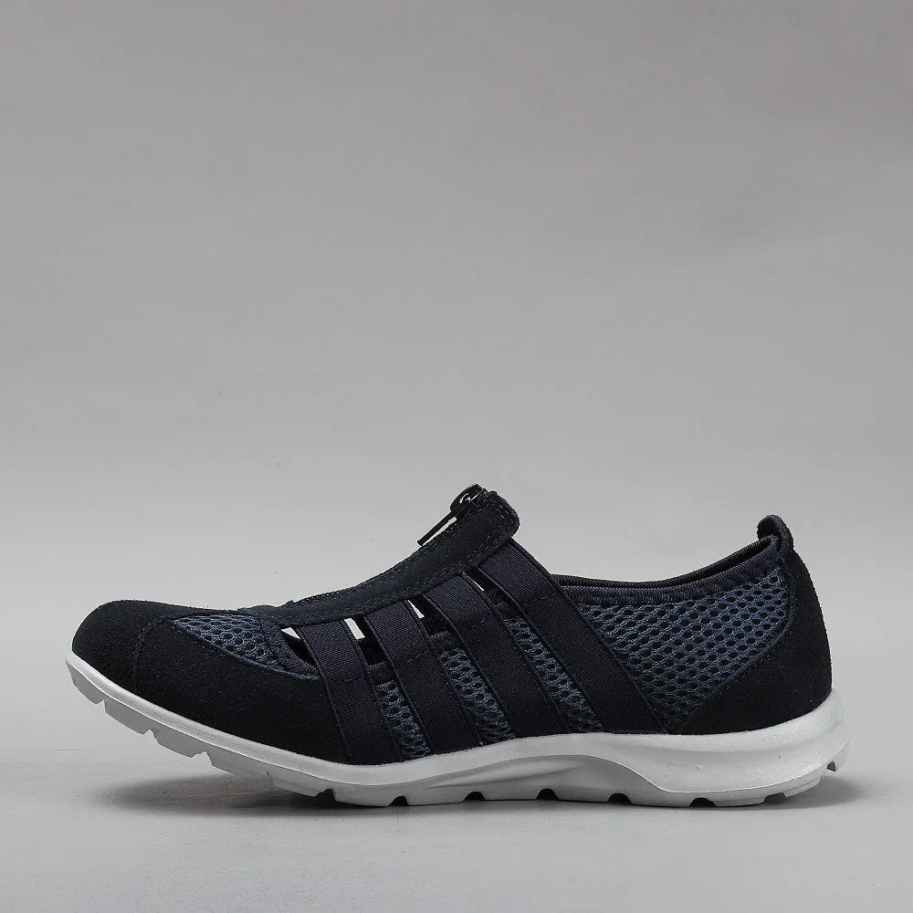 Shoes For Flat Foot People CC RESORTS CHRISTINE NAVY