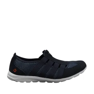 Piccadilly Flat Shoes CC RESORTS CHRISTINE NAVY