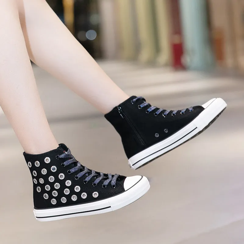 Nanccy Breathable Casual High Top Shoes Business Casual Shoes In Winter