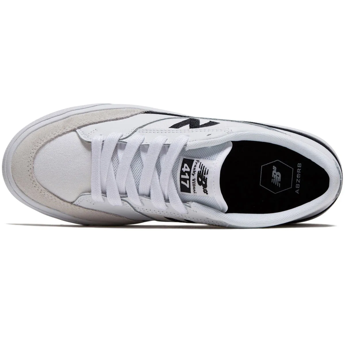 New Balance 417 Villani Low Shoes - White/Black New Balance 9060s Black