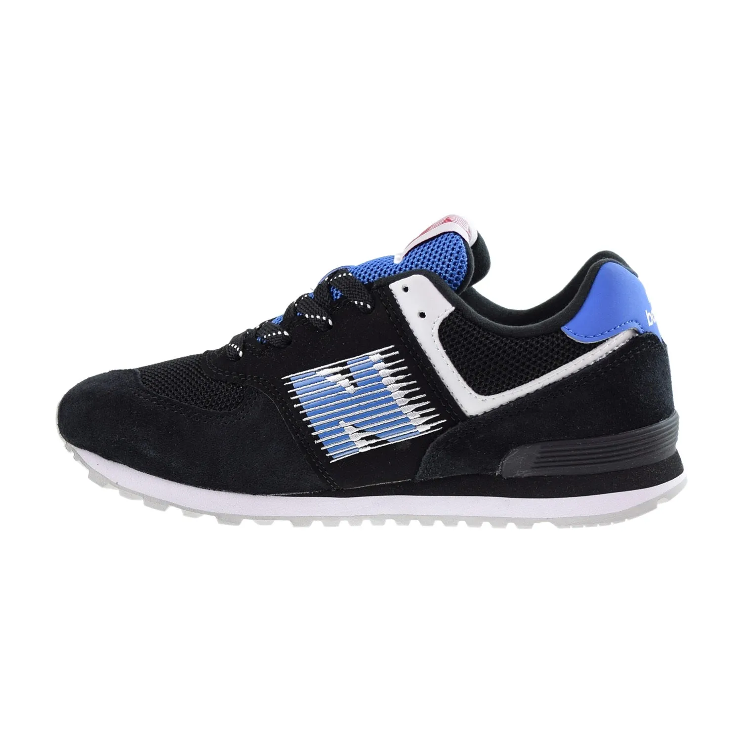 How To Tie New Balance Shoes New Balance 574 Big Kids' Shoes Black-Blue