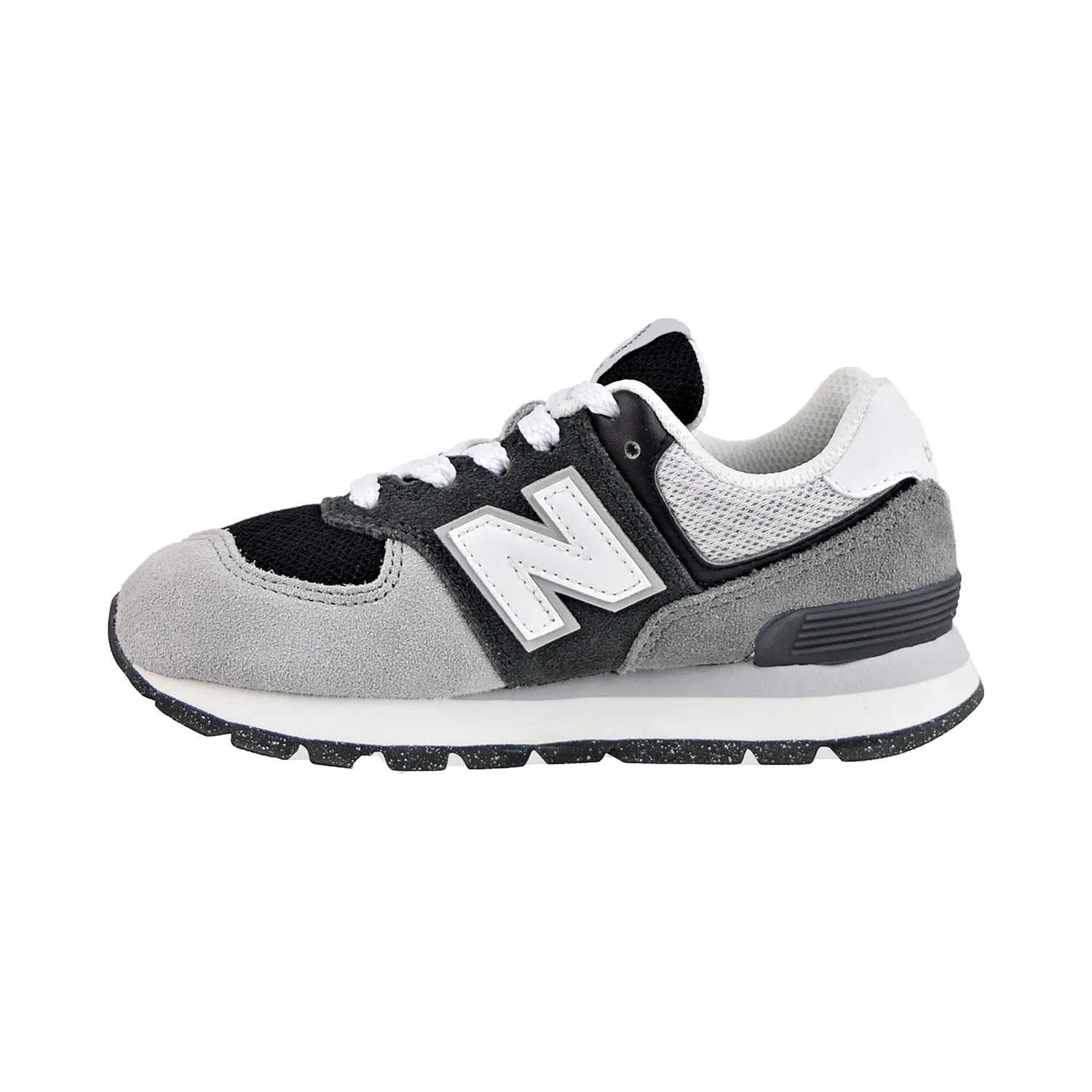 New Balance 574 Little Kids' Shoes Grey-White New Balance 412 Alloy Toe