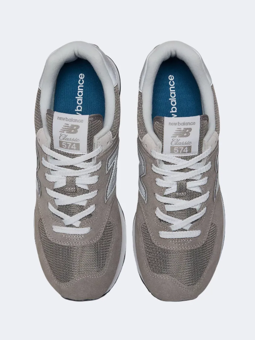 New Balance 574 Men Lifestyle Shoes Grey/White New Balance Men's Fresh Foam Roav V2 Running Shoe