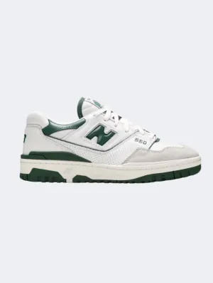 New Balance Bb550 Unisex Lifestyle Shoes White/Green New Balance 574 Wide Width