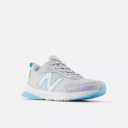 New Balance Kids 545 Running Shoes- Grey/Purple Womens New Balance Sneakers 574