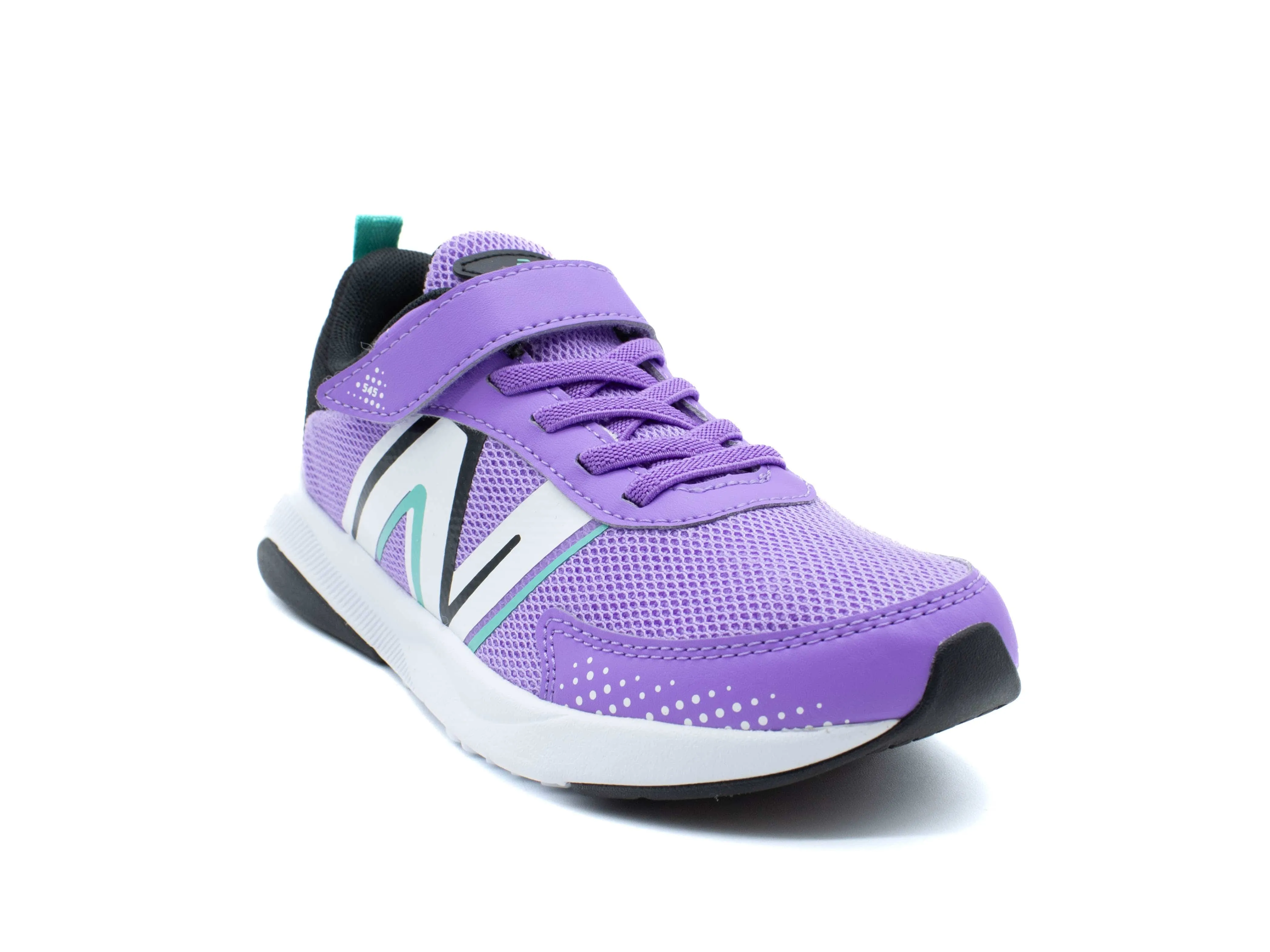 New Balance Kids 545 Running Shoes- Purple Black Is New Balance Ethical