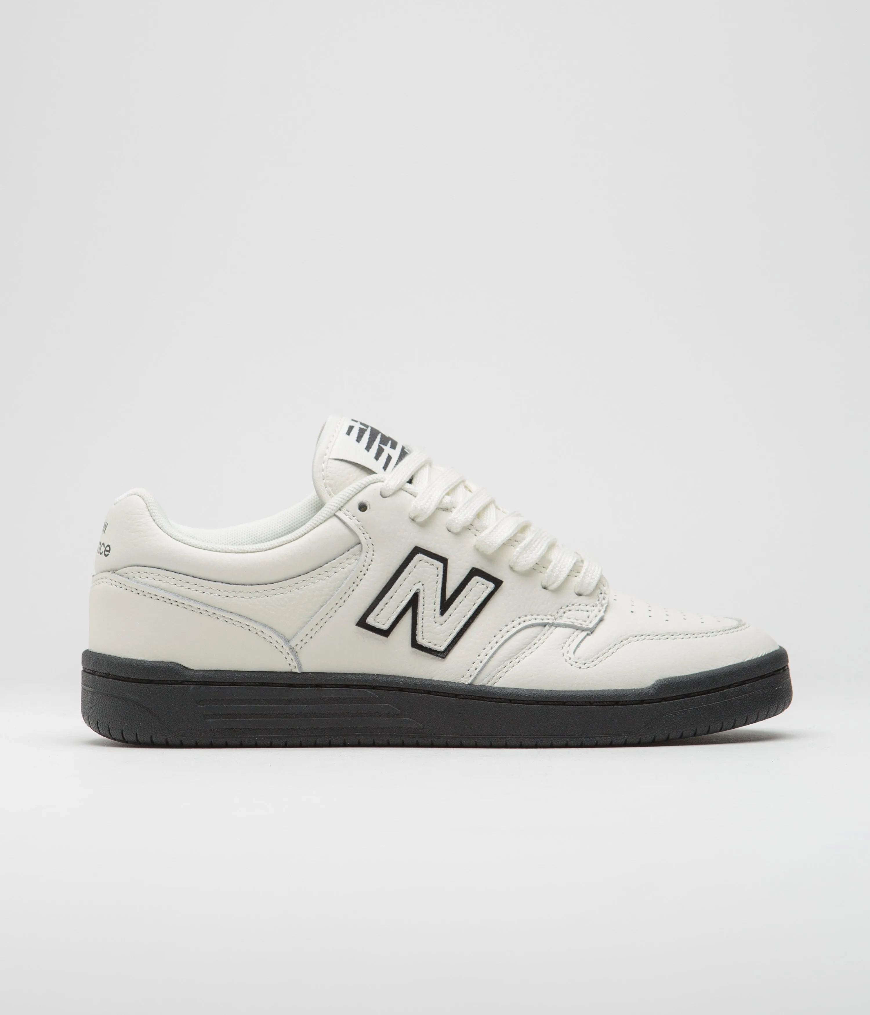 New Balance Shoes For Morton's Neuroma New Balance Numeric 480 Shoes - Sea Salt / Black