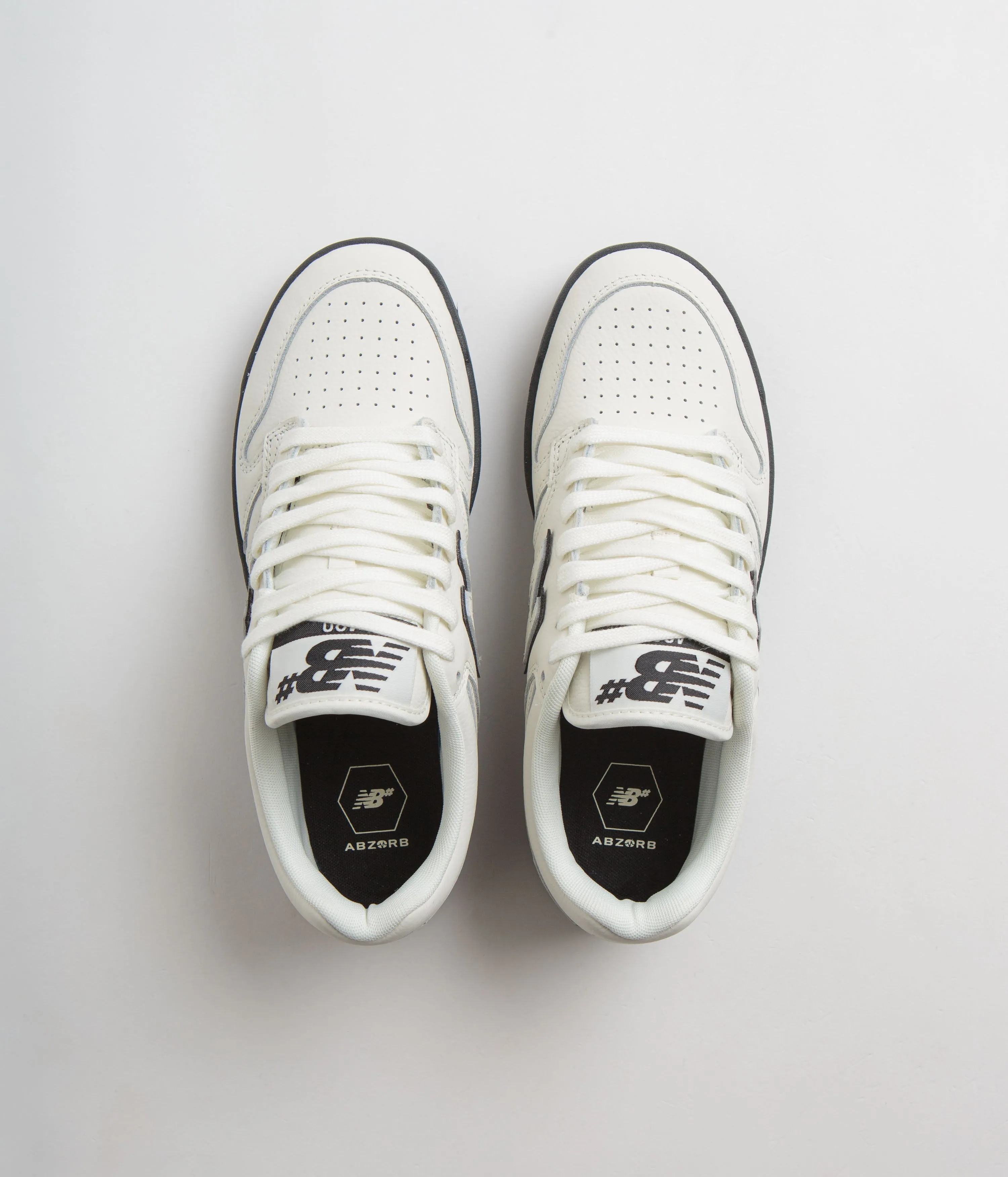 New Balance Numeric 480 Shoes - Sea Salt / Black Men's Shoes New Balance