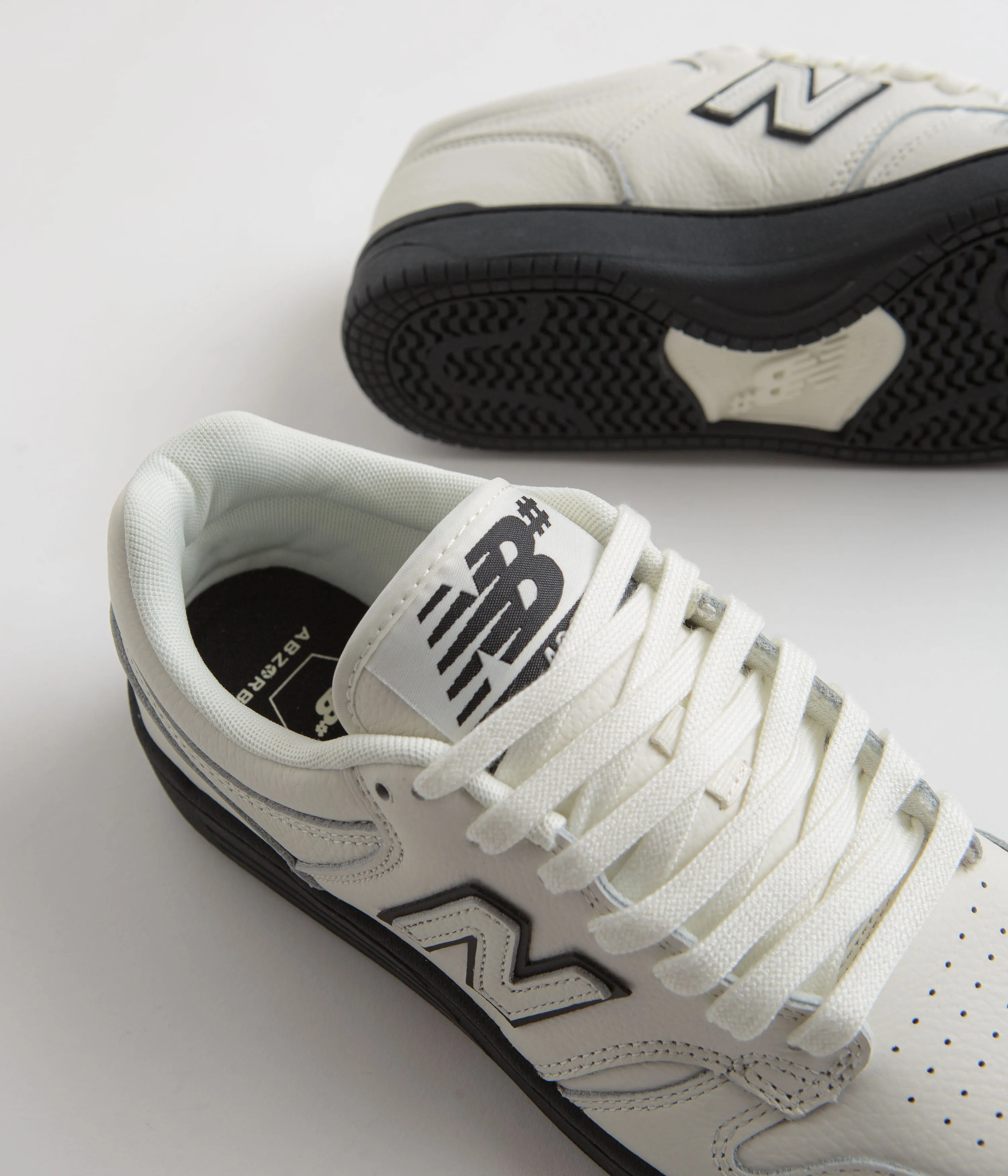 Finish Line New Balance 550 New Balance Numeric 480 Shoes - Sea Salt / Black
