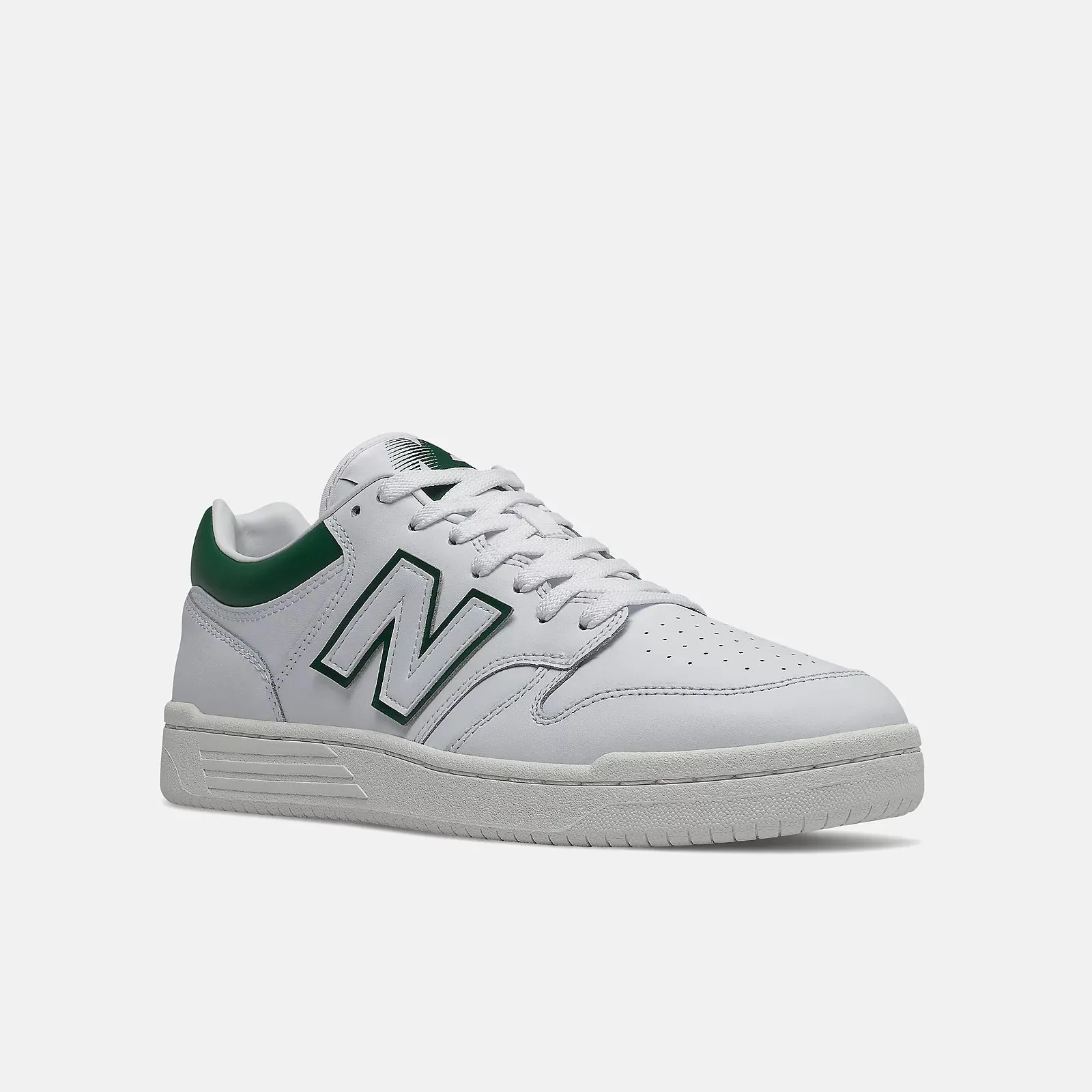 New Balance Champs New Balance Unisex 480 Shoes White/Timberwolf BB480LGT
