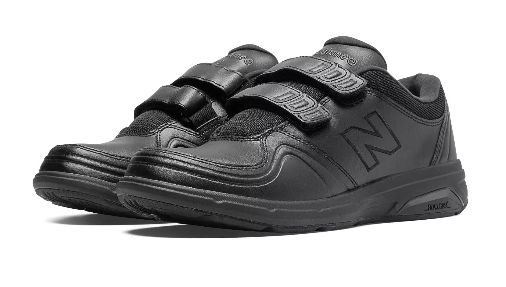 Macys Womens New Balance New Balance Women's 813 Velcro Walking Shoes- Black