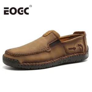 New Comfortable Genuine Leather shoes men Casual Shoes Loafers Men Shoes Quality Shoes Men Flats Moccasins Shoes Casual Shoes With Laces