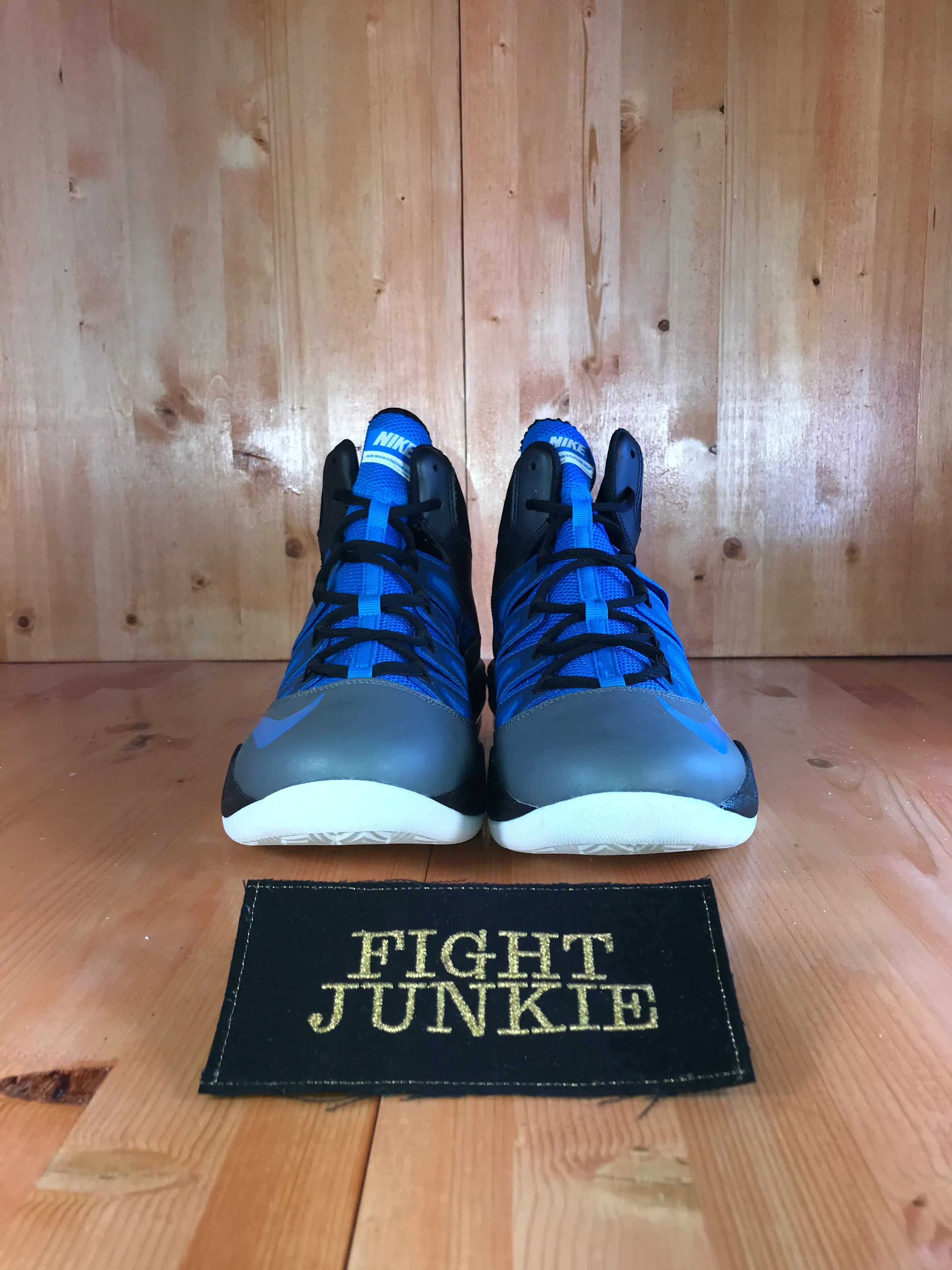 NIKE AIR MAX STUTTER STEP Men's Size 11.5 Shoes Sneakers Blue 599565-005 Asics Tiger Soccer Shoes