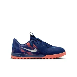 Nike Jr. Phantom GX 2 Academy TF   "Erling Haaland" Turf Soccer Cleats- Blue Void/Chrome Premium Asics Running Shoes