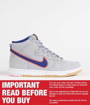 Nike SB Dunk High Premium Cloud Grey Asics Gel Cumulus 22 Running Shoes