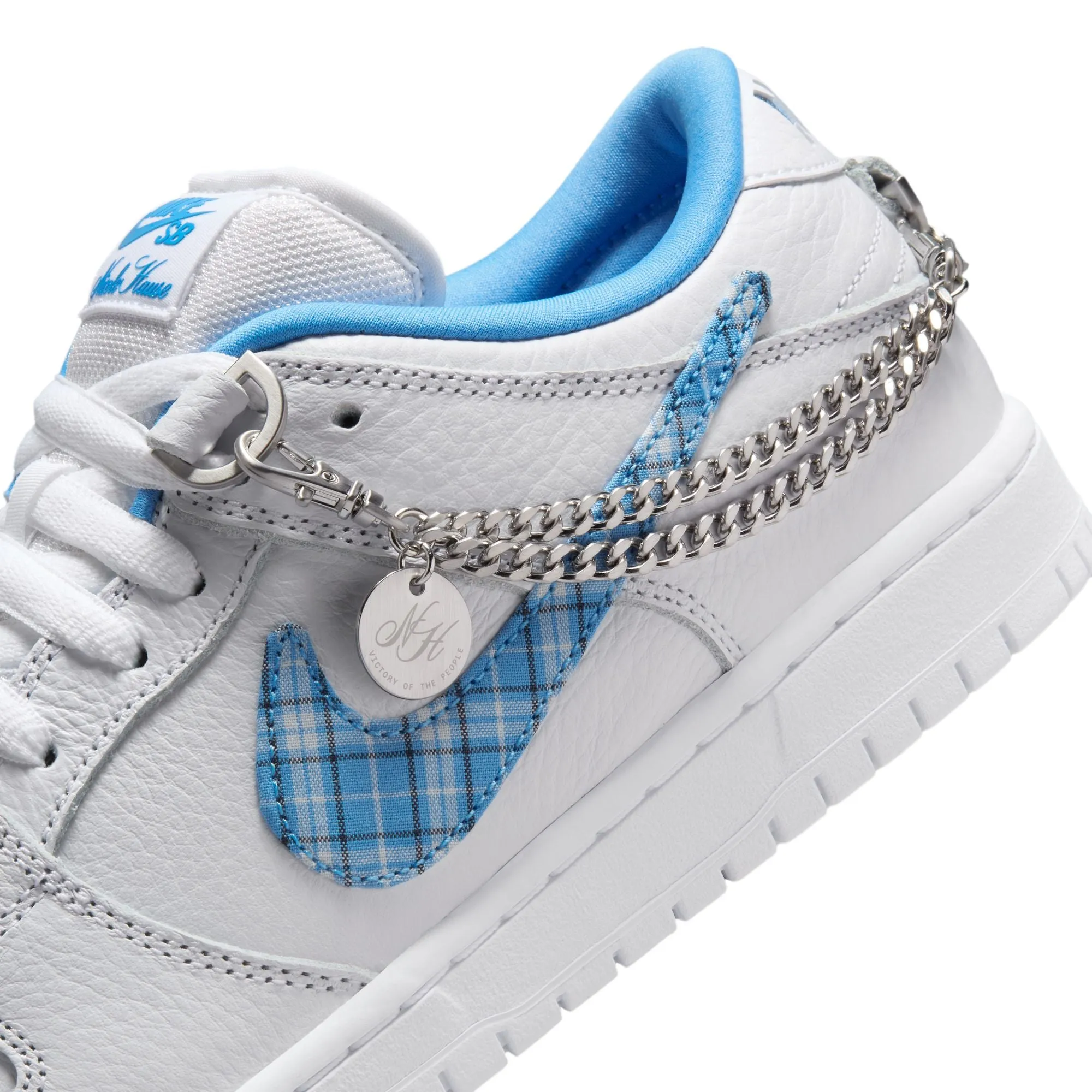Nike SB Dunk Low Pro Shoes Nicole Hause-White/University Blue Asics Tennis Shoe Reviews
