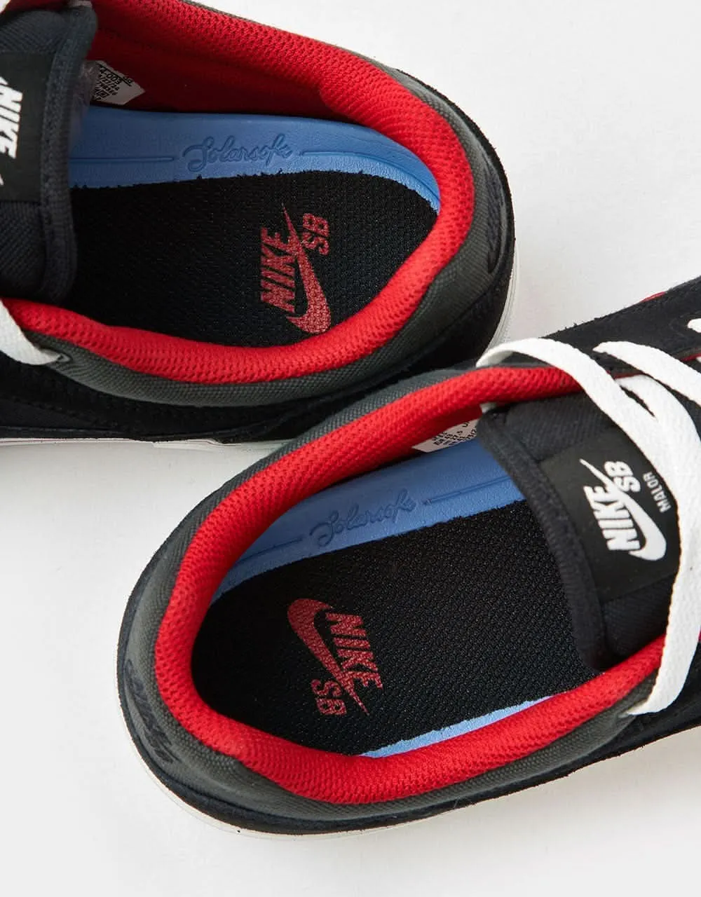 Nike SB Malor Skate Shoes - Black/Gym Red-Black-Anthracite-Summit White Best Asics Running Shoes For Narrow Feet