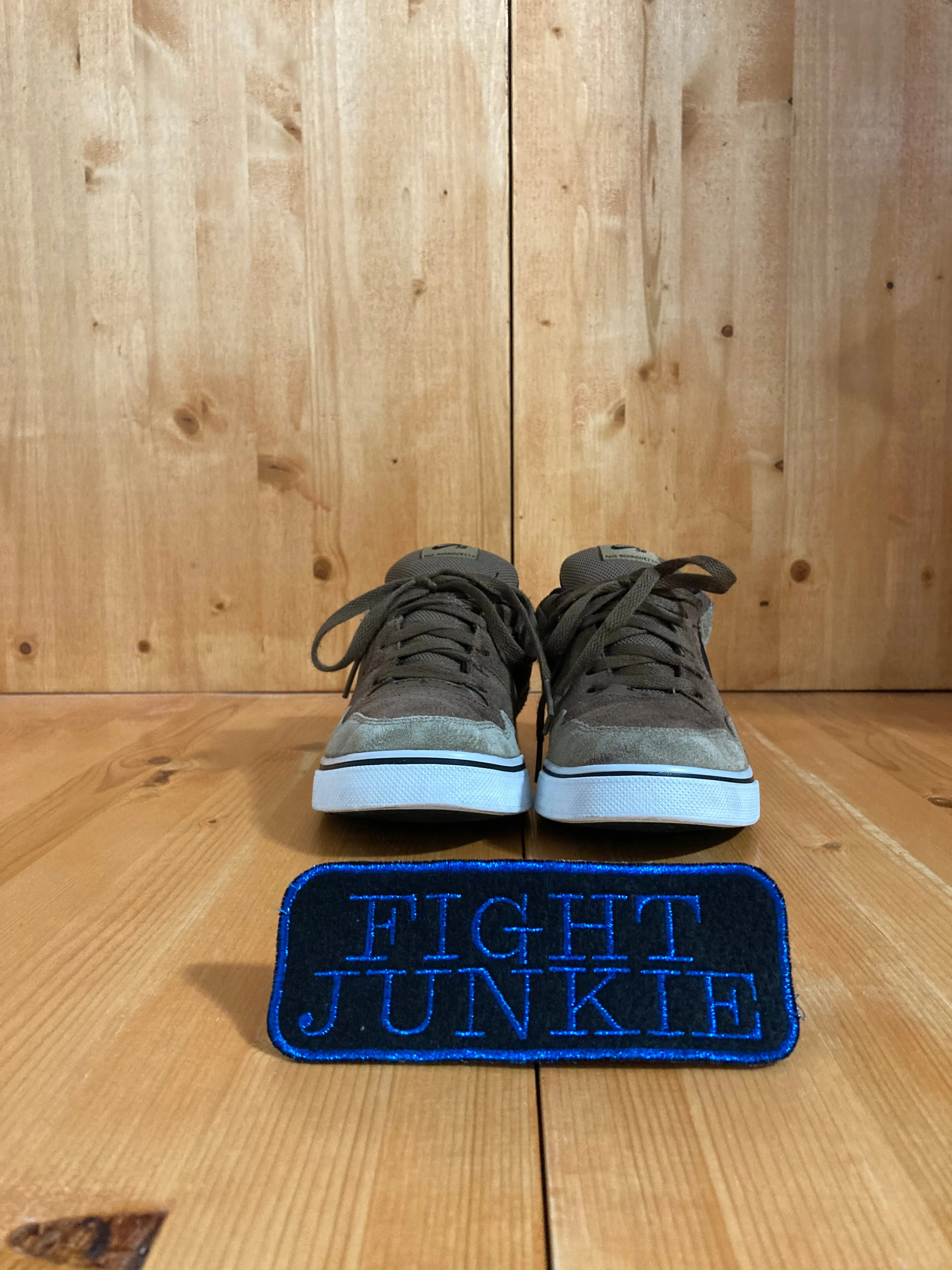 NIKE SB PAUL RODRIGUEZ Youth Size 5.5Y Suede Shoes Sneakers Brown & Tan 415221-200 Top Ten Asics Running Shoes