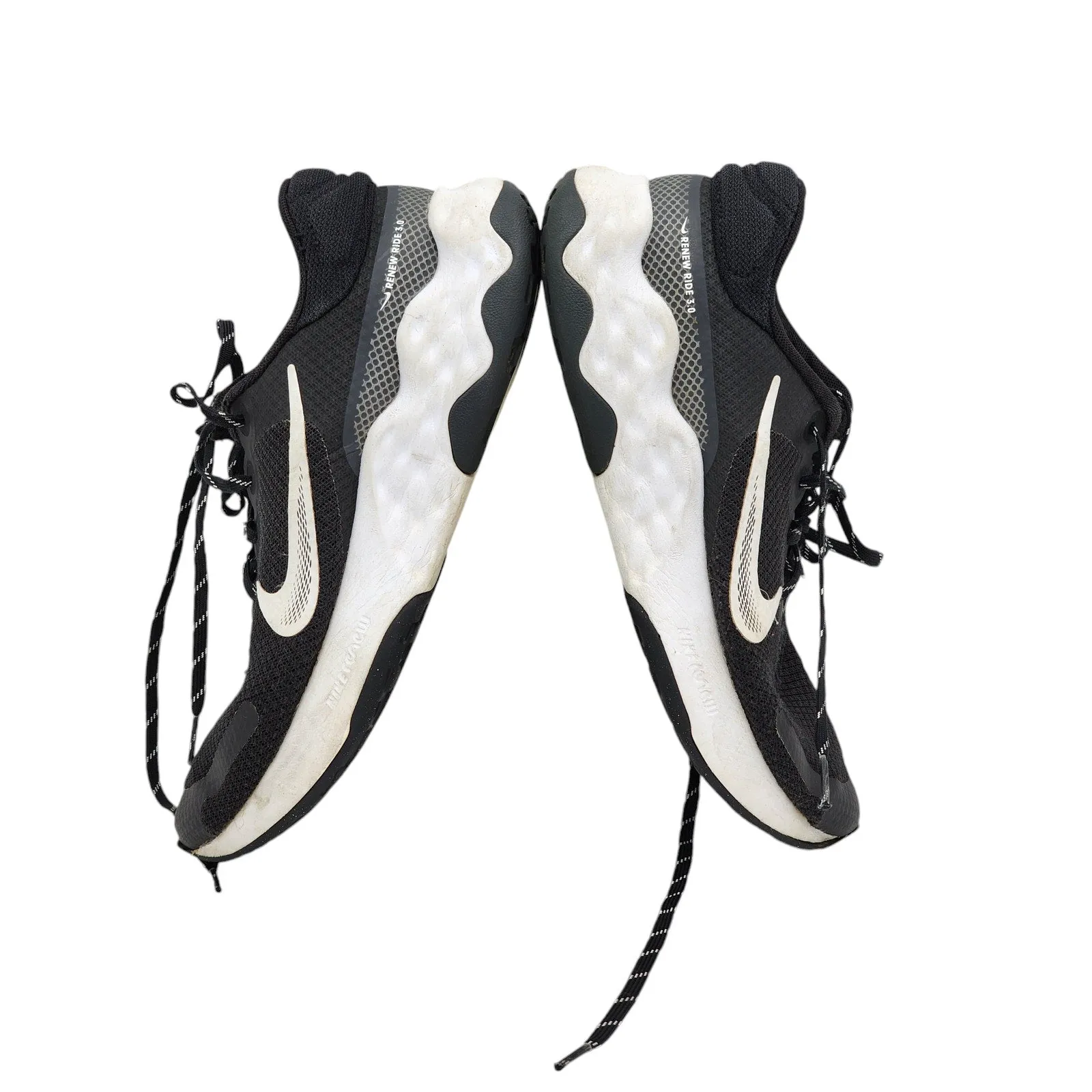 Nike Shoes Renew Ride 3.0 Mens 8.5 Running Shoes Black Breathable Mesh Sneakers Asics Winter Shoes