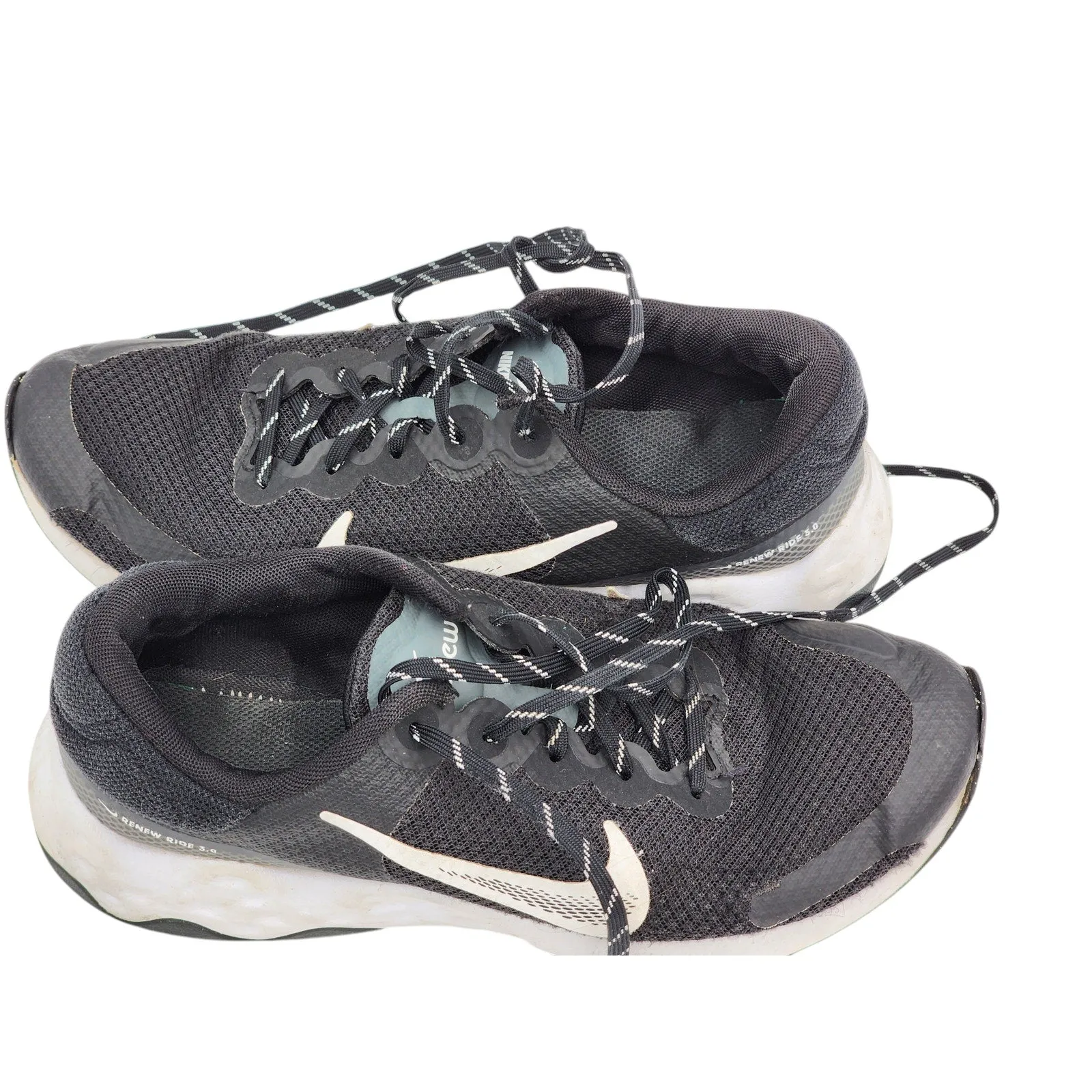 Nike Shoes Renew Ride 3.0 Mens 8.5 Running Shoes Black Breathable Mesh Sneakers Asics Shoes Canada