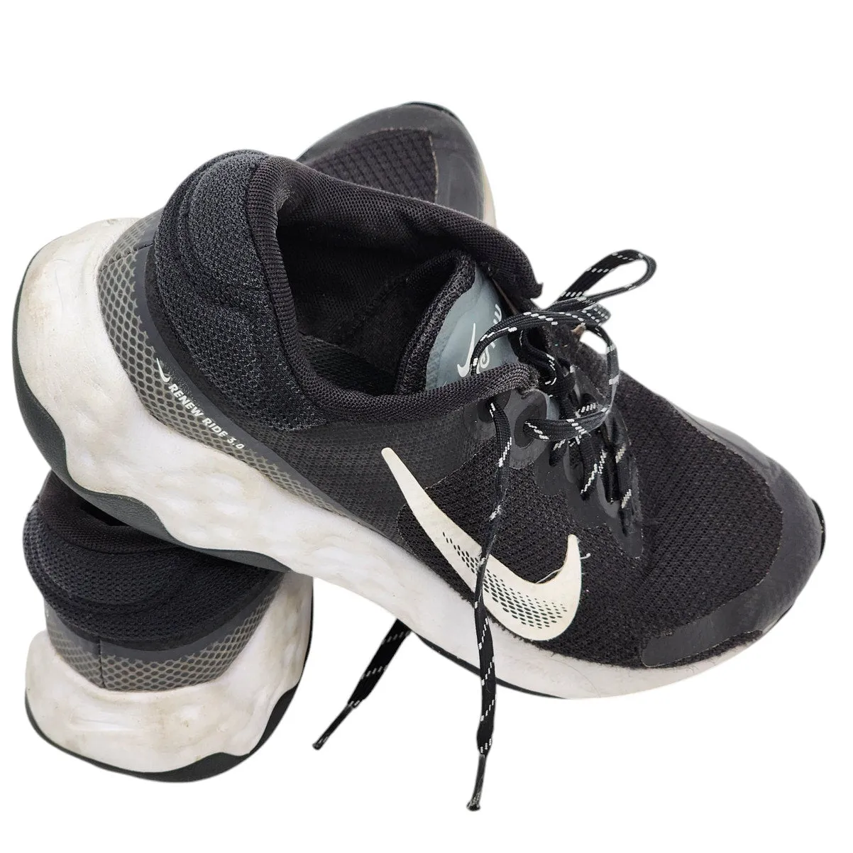 Nike Shoes Renew Ride 3.0 Mens 8.5 Running Shoes Black Breathable Mesh Sneakers Asics Shoes Nimbus 9