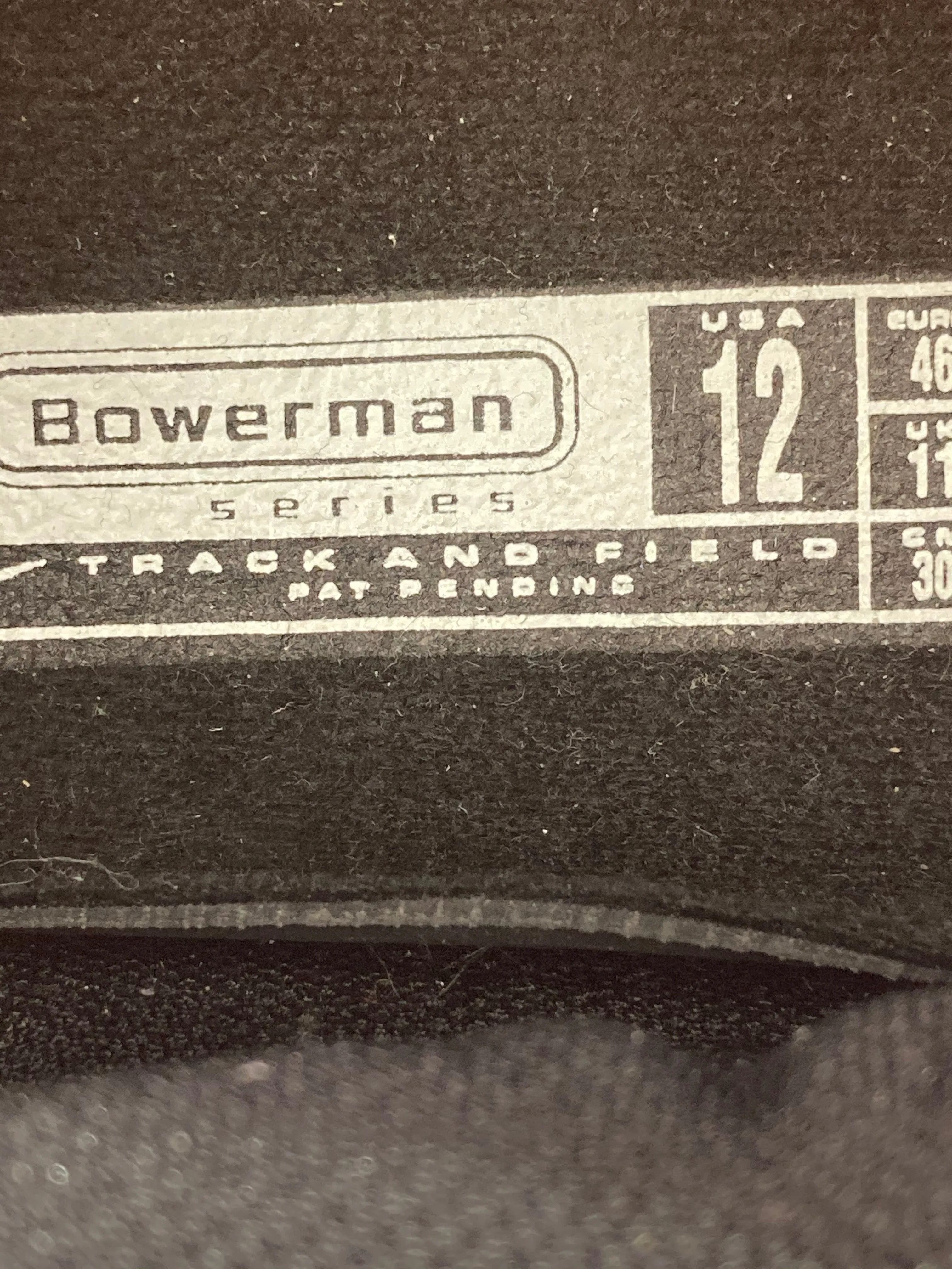 Asics Running Shoes Older Models NIKE ZOOM RIVAL MD BOWERMAN SERIES Men's Size 12 Track Spikes Black