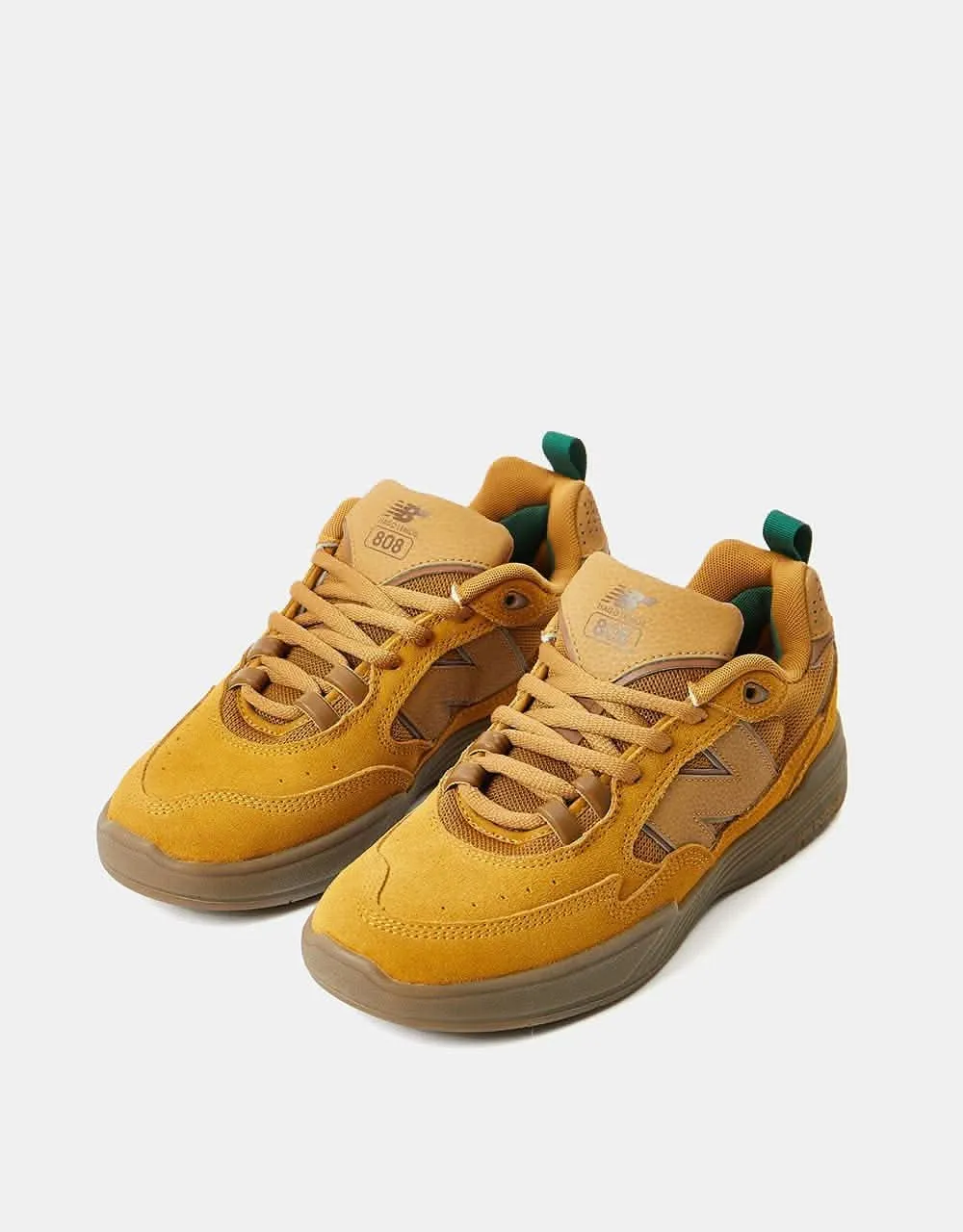 New Balance 480 Athletic Shoe Castlerock Shadow Gray Rain Cloud New Balance Numeric 808 Skate Shoes - Wheat/Gum