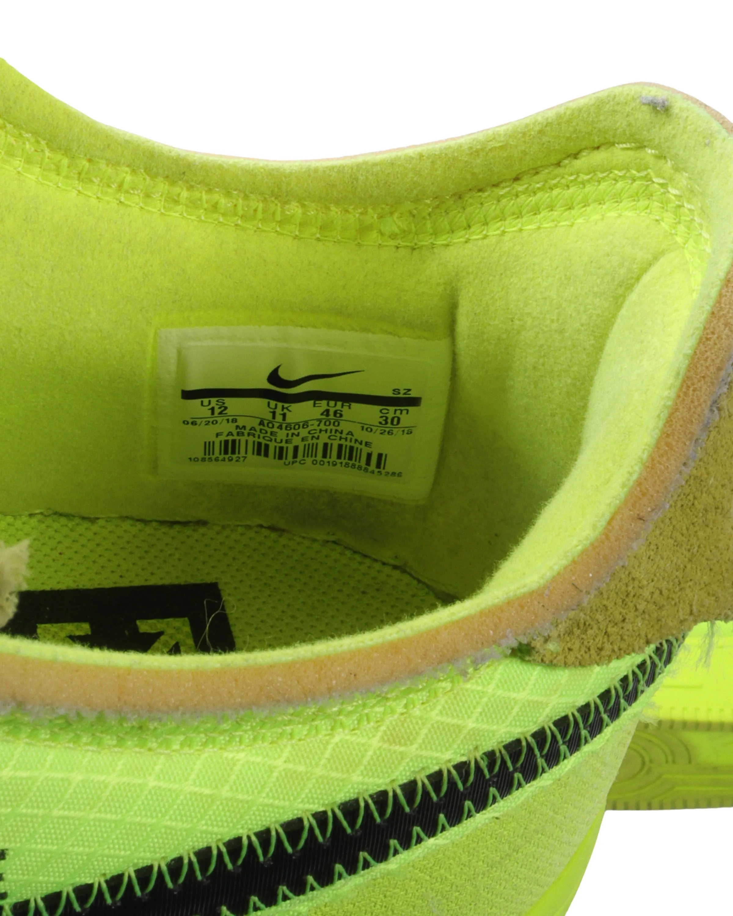 Off-White Volt Air Force 1 Asics Steel Toe Tennis Shoes