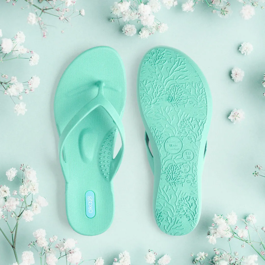 Shoe Waterproofing Oka-B Millie Women's Flip Flop with Signature Support