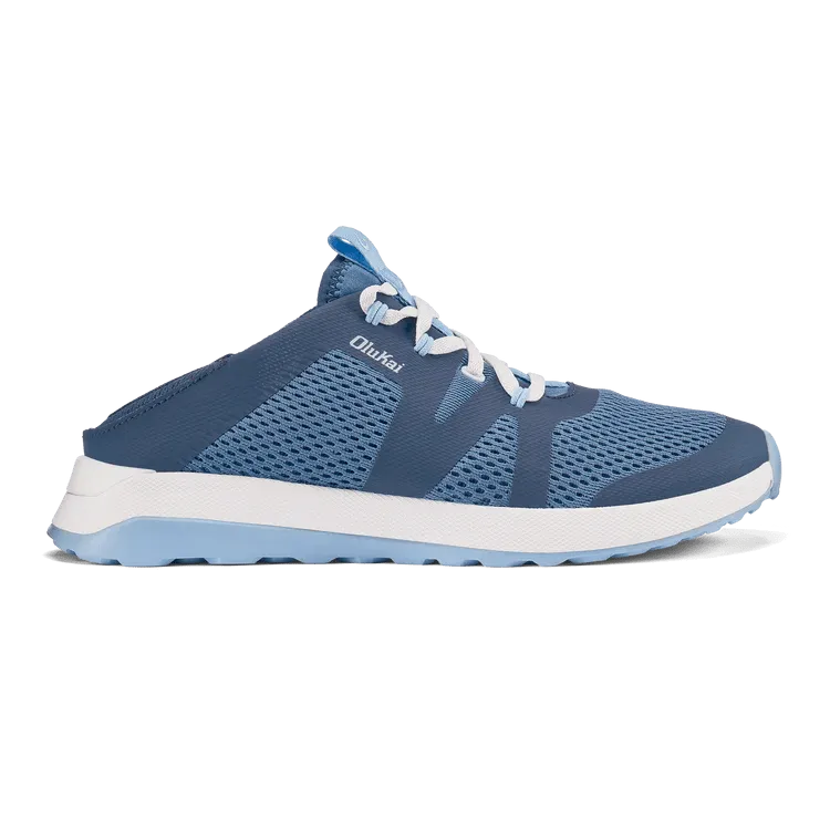 OluKai Women's Huia Shoes- Vintage Blue/ Sea Ice Vans Casual Shoes