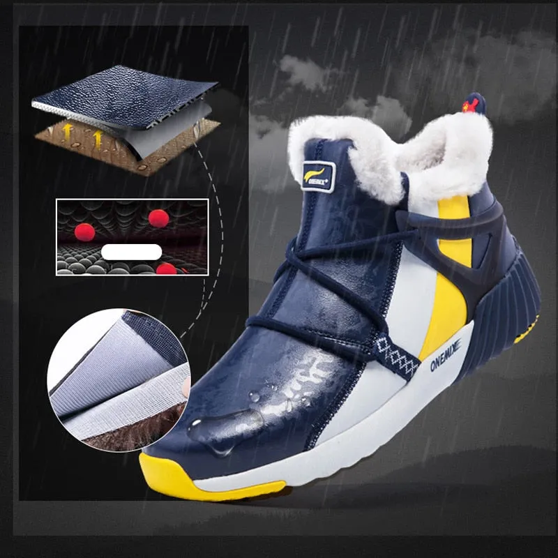 Best Low Rise Hiking Shoes Onemix Men Hiking Shoes Winter Snow Boots Keep Warm anti Slip Waterproof Outdoor Shoes Mountain Shoes Comfortable Woman Trekking