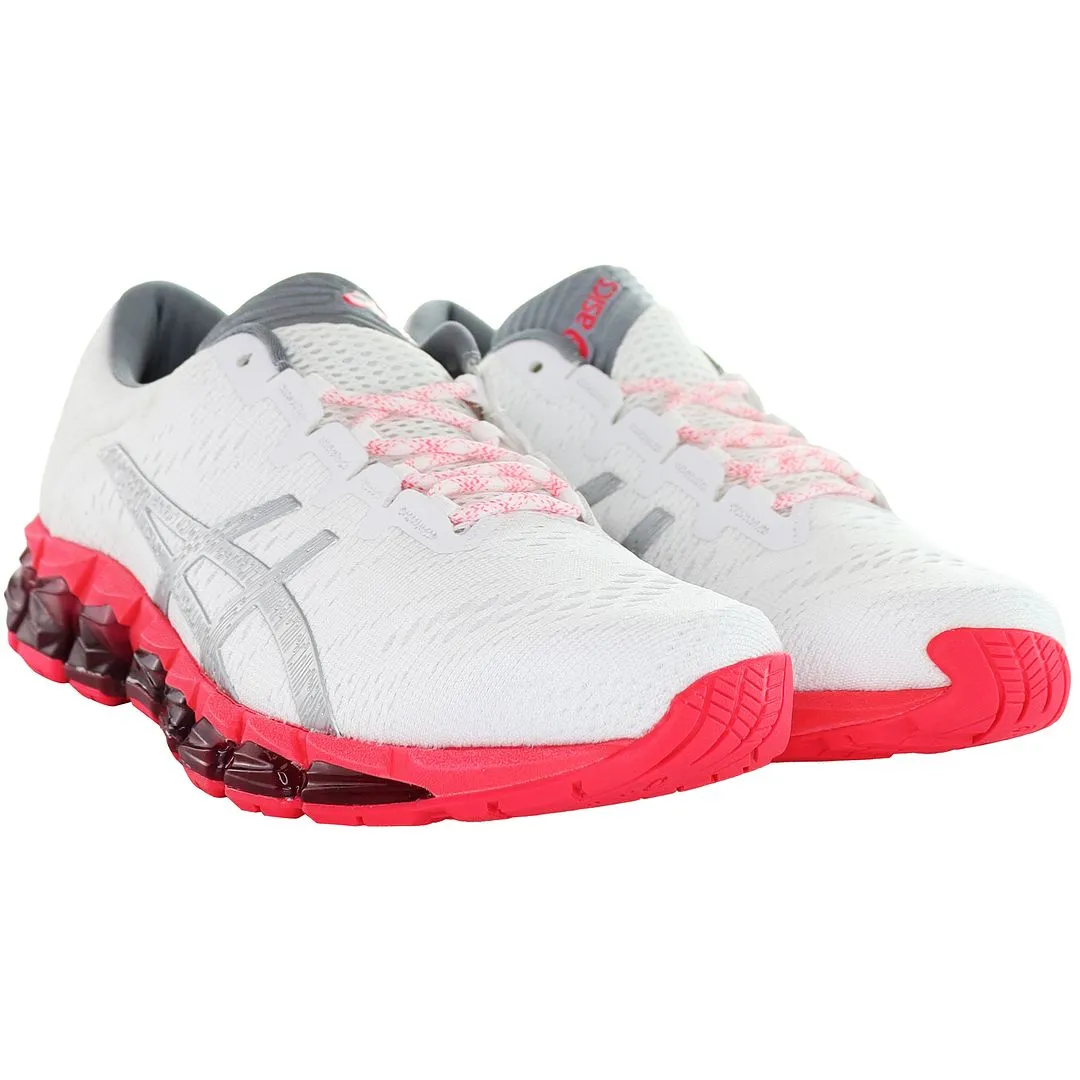 Shop Deals On Asics Gel-kayano 32 Running Shoes Asics Gel-Quantum 360 5 JCQ Womens White Trainers