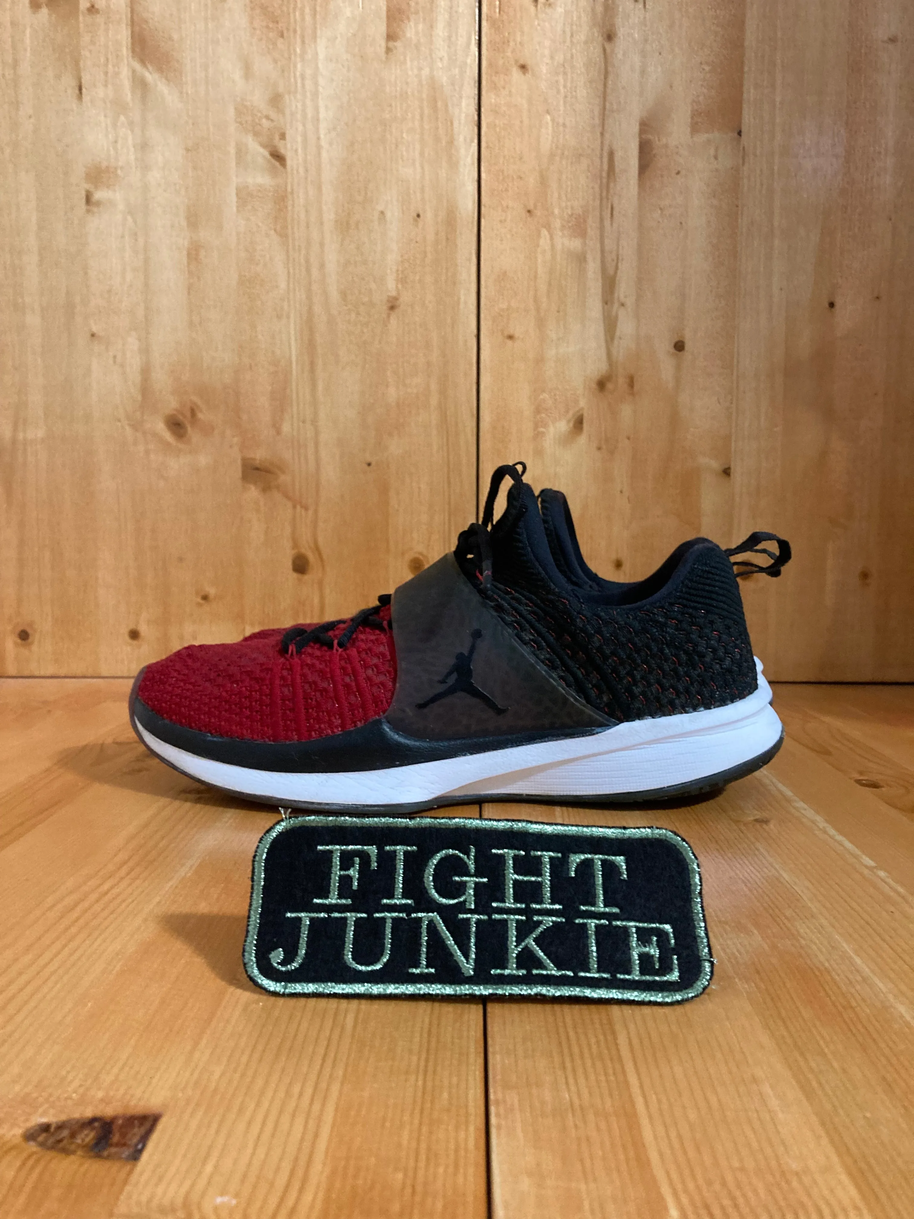 NIKE AIR JORDAN TRAINER 2 FLYKNIT Mens Size 13 Shoes Sneakers Red & Black 921210-601 Asics Shoes Skyhand