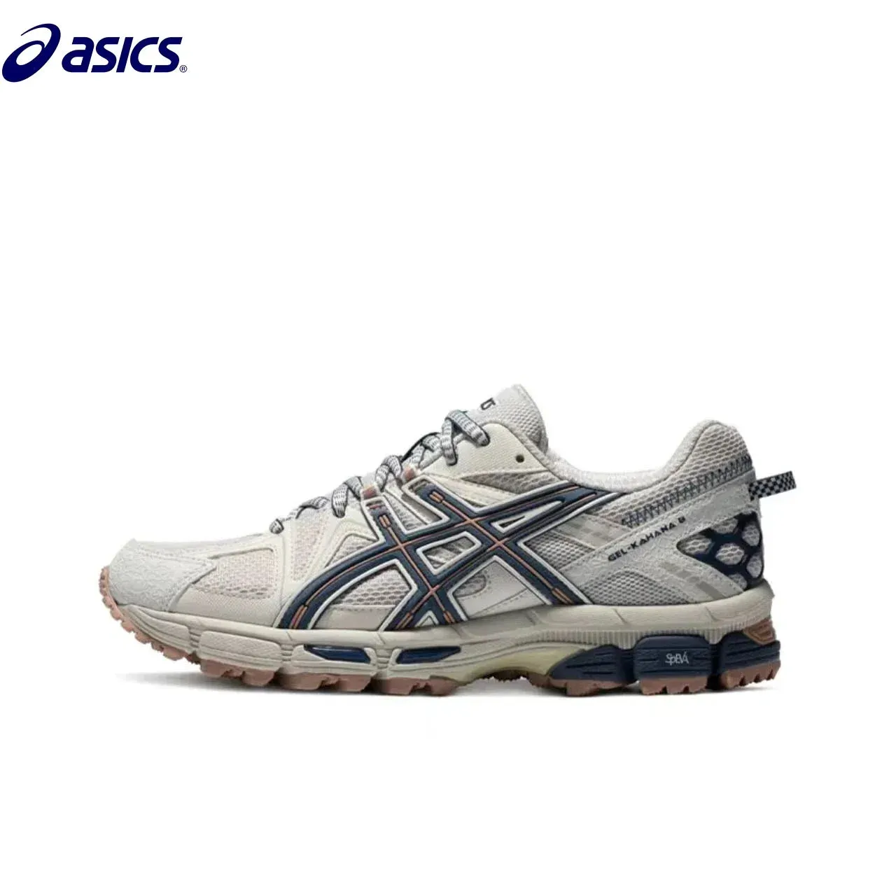 Asics Support Trail Running Shoes Original Asics GEL Kahana 8 Men Off Road Running Shoes Cushion Stability Aics GEL Kahana8 Running Breathable Sport Sneakers