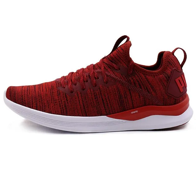 Asics Shoes Y2k Original New Arrival  PUMA IGNITE Flash evoKNIT Men's Running Shoes Sneakers