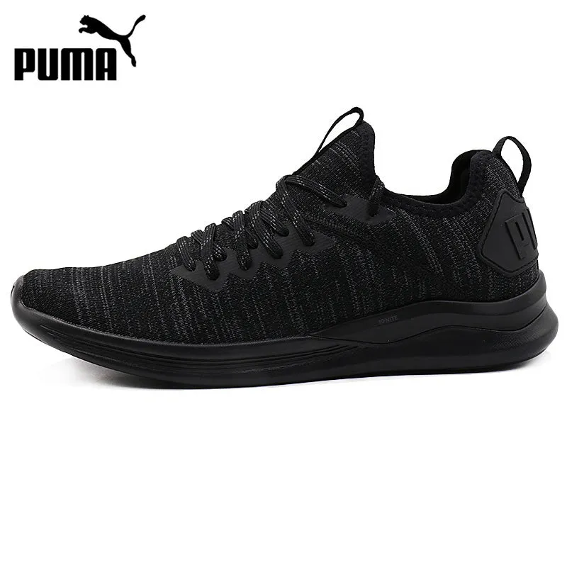 Asics 5k Running Shoes Original New Arrival  PUMA IGNITE Flash evoKNIT Men's Running Shoes Sneakers