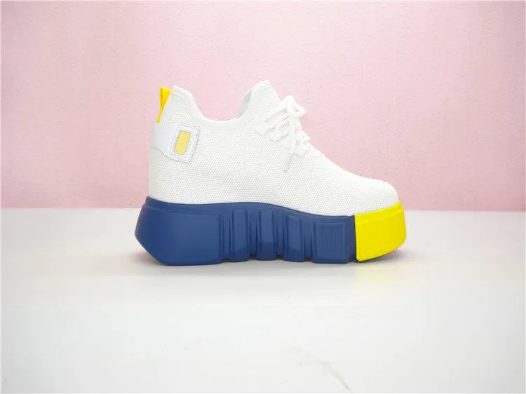 BOOPDO ROMAN DESIGN AVATAR MESH CASUAL WOMENS SHOES Top Shoes