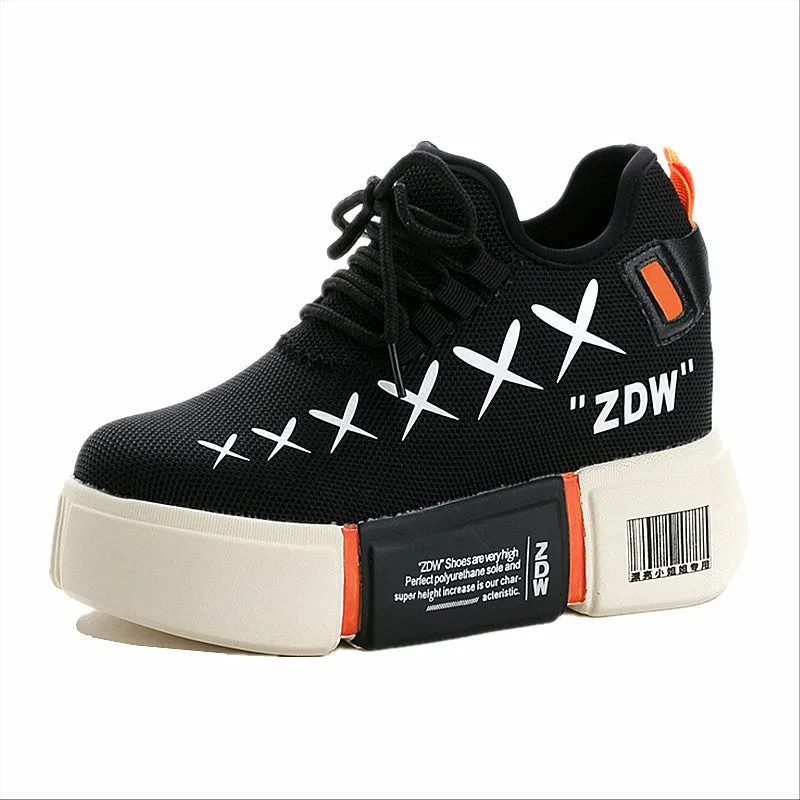 BOOPDO ROMAN DESIGN AVATAR MESH CASUAL WOMENS SHOES Work Casual Shoe